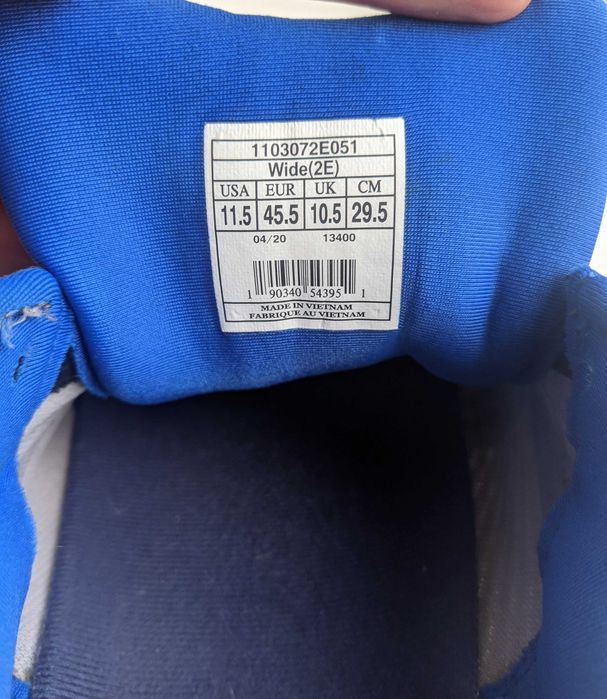 Brooks Adrenaline 20 Вьетнам кроссовки 2020 г. Размер 44 Стелька 29 см