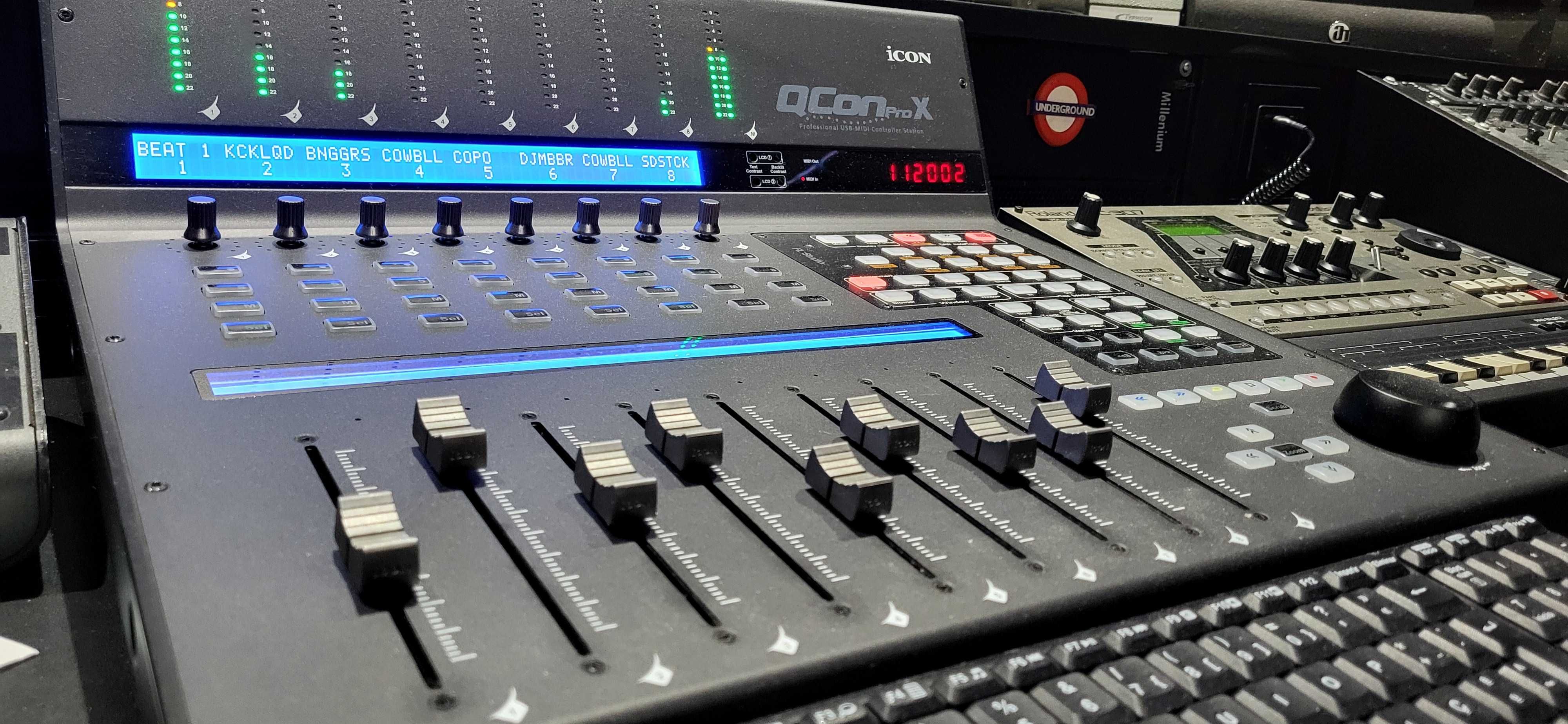 iCON QCon pro X Digital mixer pro tools, Ableton Live, FL studio etc