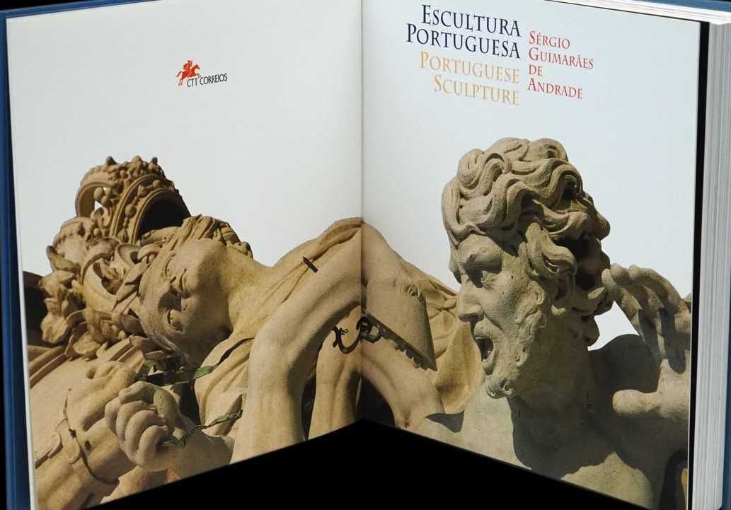 Livro de Arte dos CTT completo : "Escultura Portuguesa" - Novo