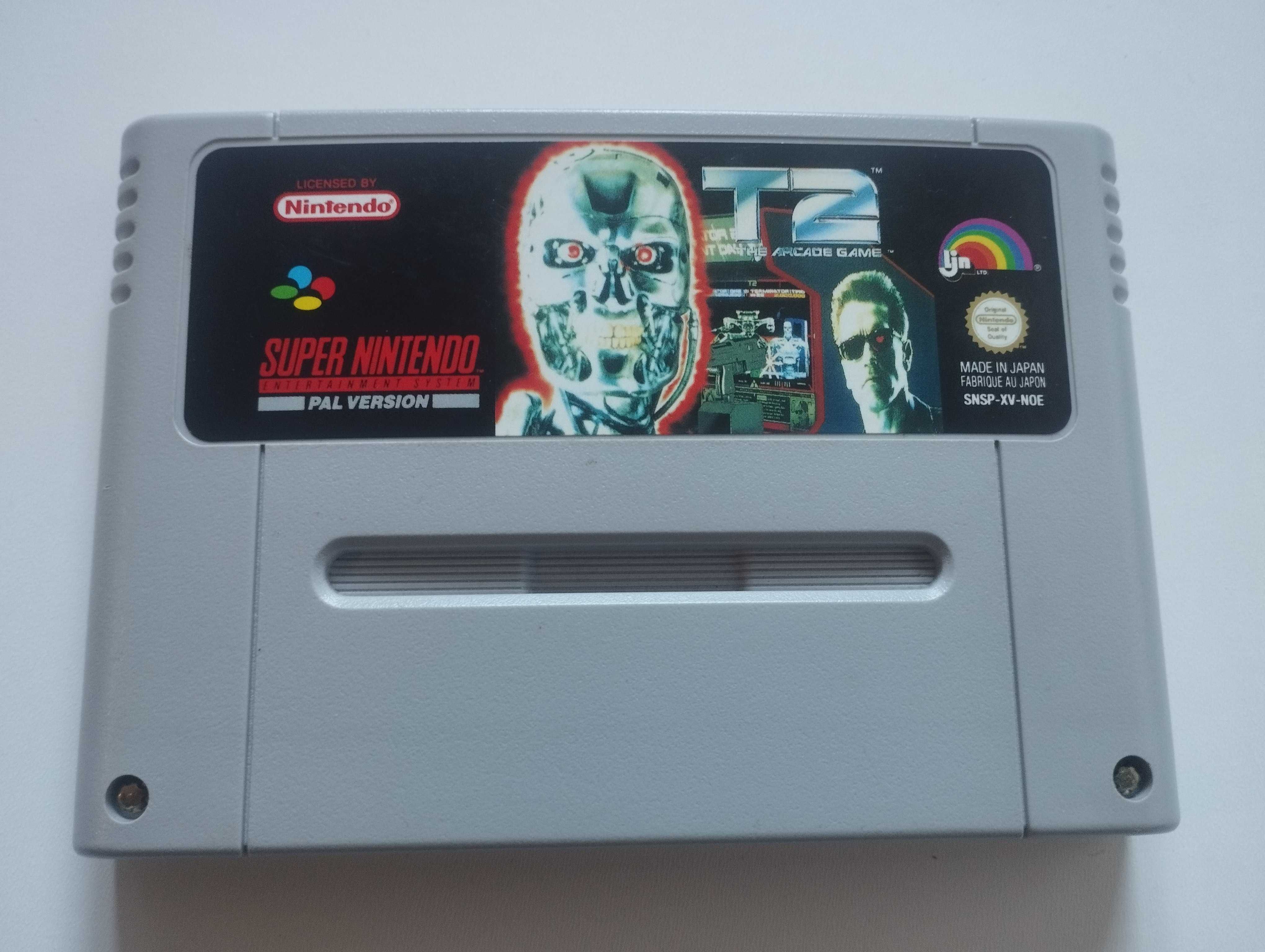 T2 The Arcade Game Terminator Gra Nintendo Super SNES PAL Euro