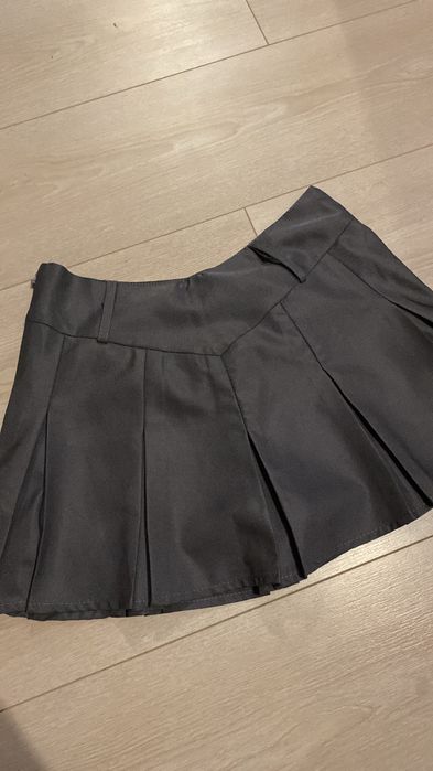 міні юбка сіра