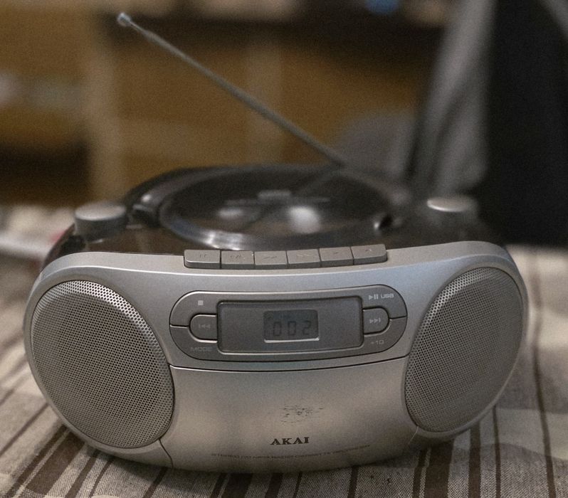 AKAI radio magnetofon CD USB