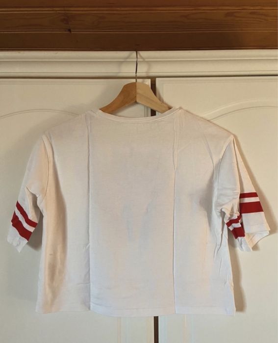 T-shirt branca estampa nasa
