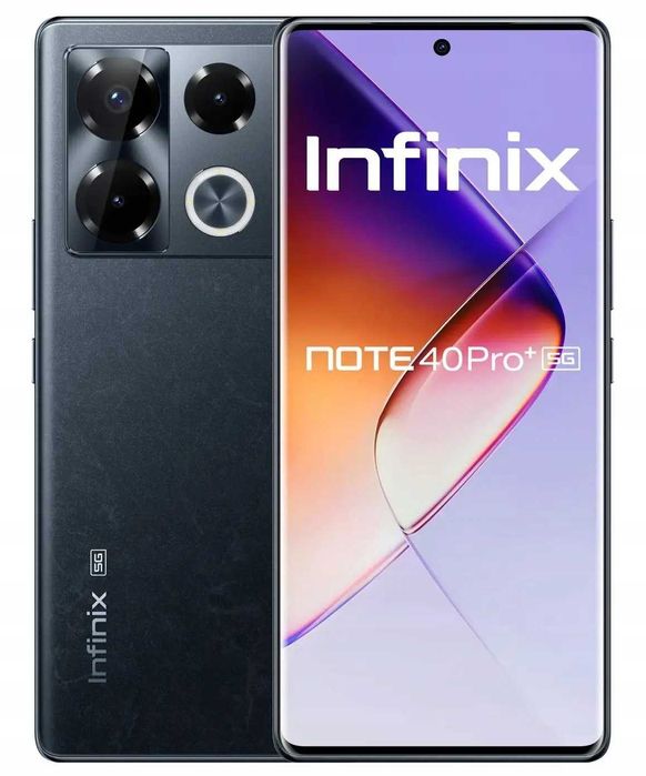 Smartfon Infinix NOTE 40 Pro+ 5G 12 GB / 256 GB 5G czarny