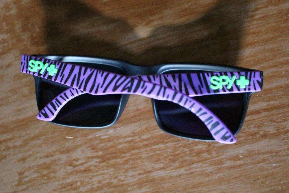 Oculos de sol SPY Ken Block - Roxo/Preto zebra (NOVO)