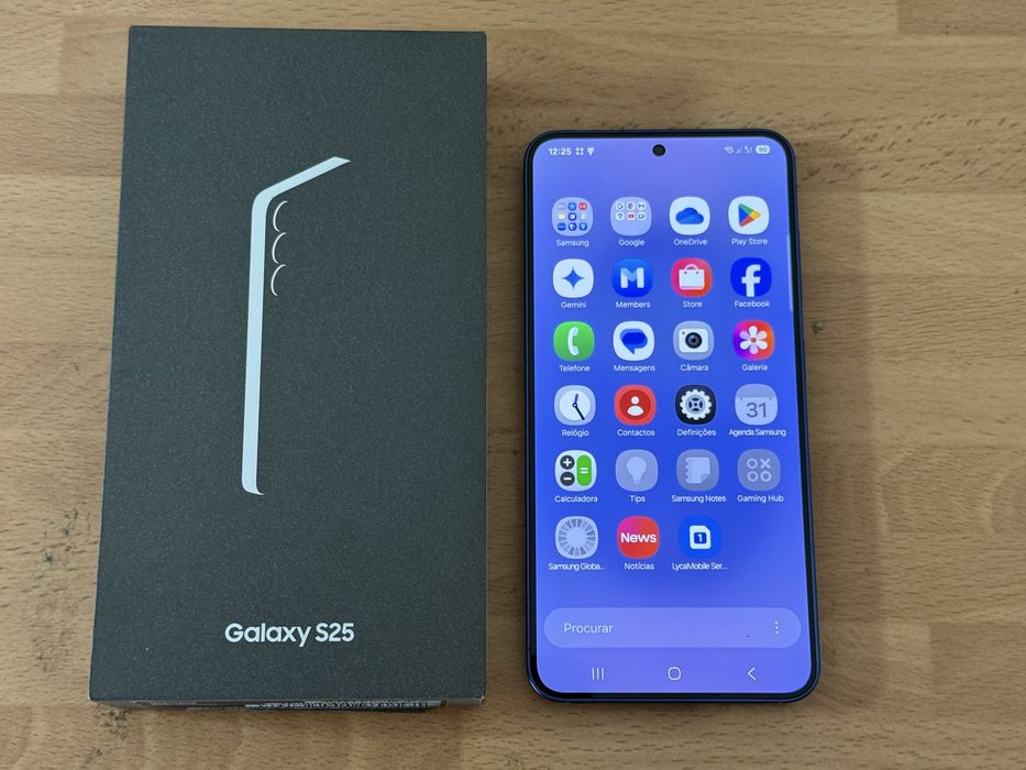 Samsung s25 128gb novo apenas activado 0ciclos carga(ACEITO RETOMA)