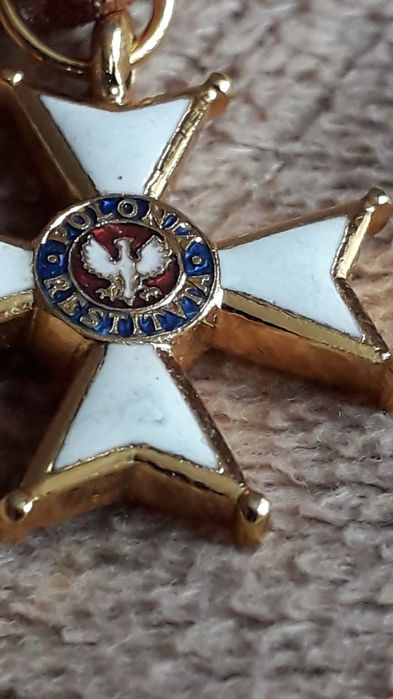 Krzyż oficerski Miniaturka krzyża