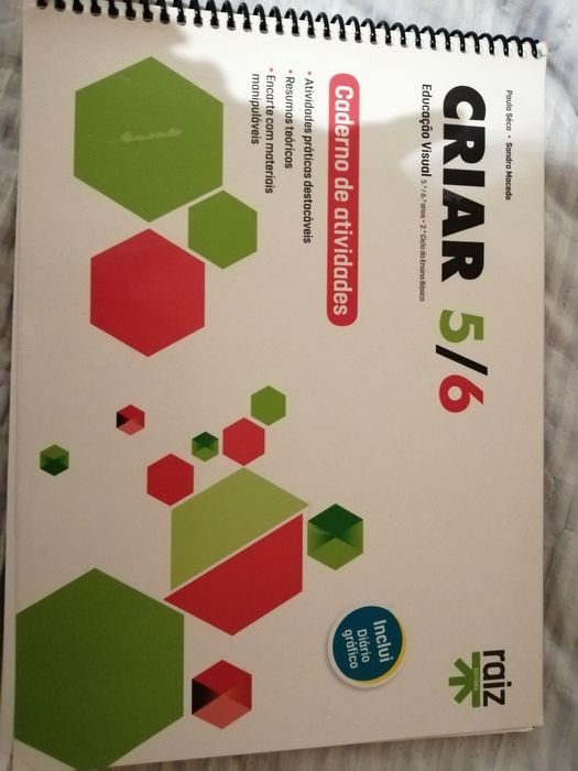 Criar 5/6 caderno de atividades