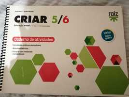 Criar 5/6 caderno de atividades