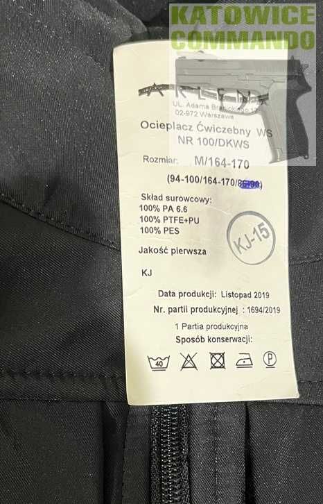 Kurtka Softshell ocieplacz ćwiczebny wojsk specjalnych 100/DKWS roz. M