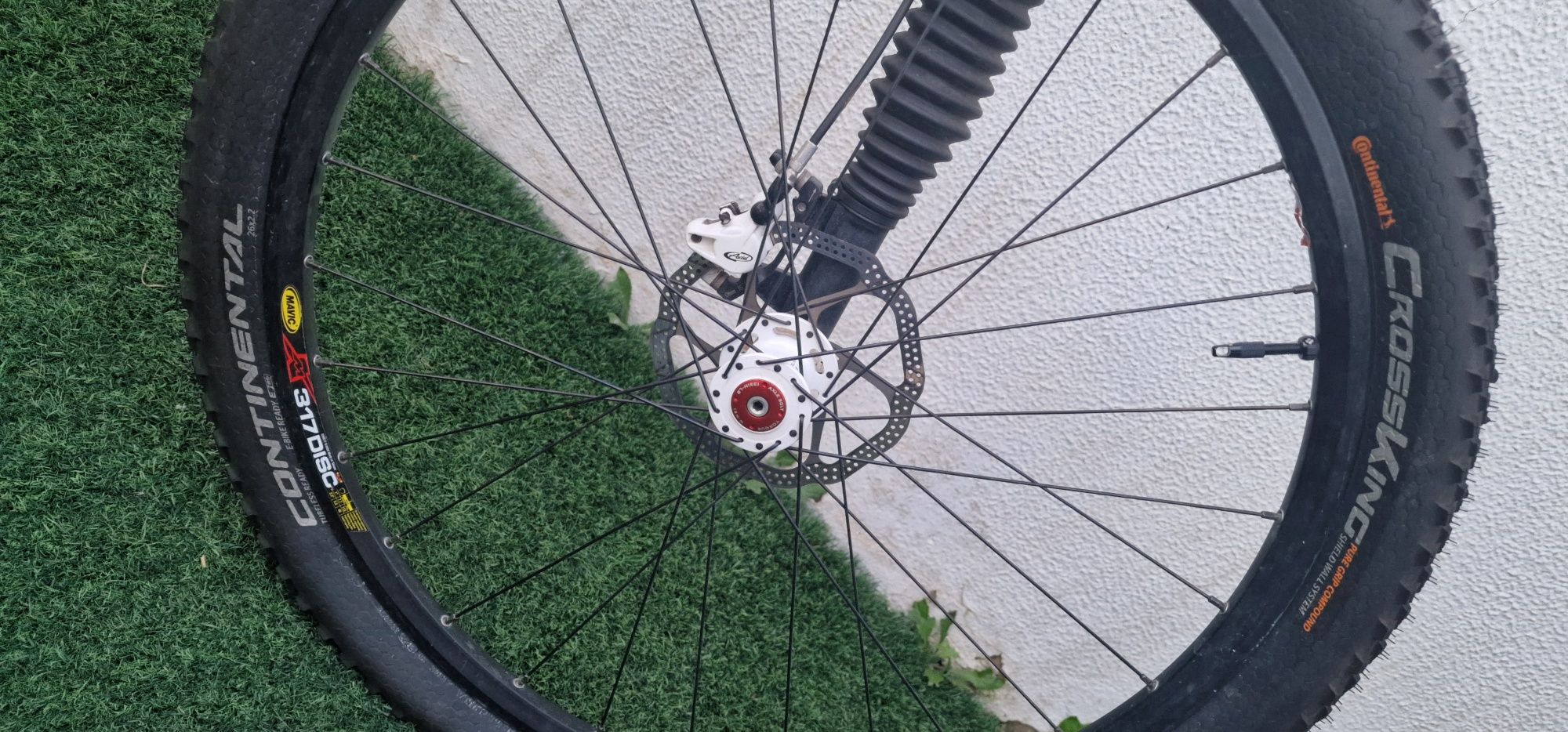 Cannondale lefty F1 - troco Gravel