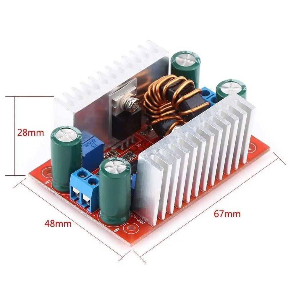 Підвищуючий DC-DC перетворювач Step-up Boost Converter 400W 15A 10-60В