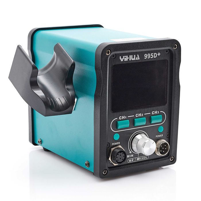 Stacja Lutownicza Yihua 995D+ 2w1 Lutownica Grotowa Hot Air