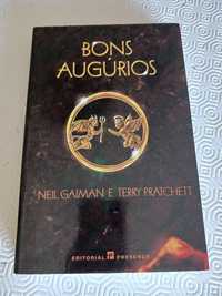 Livro "Bons Augúrios" de Neil Gaiman e Terry Pratchett