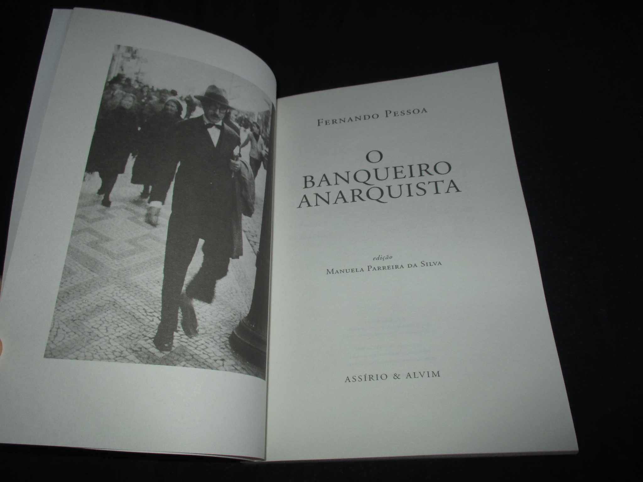 Livro O Banqueiro Anarquista Fernando Pessoa