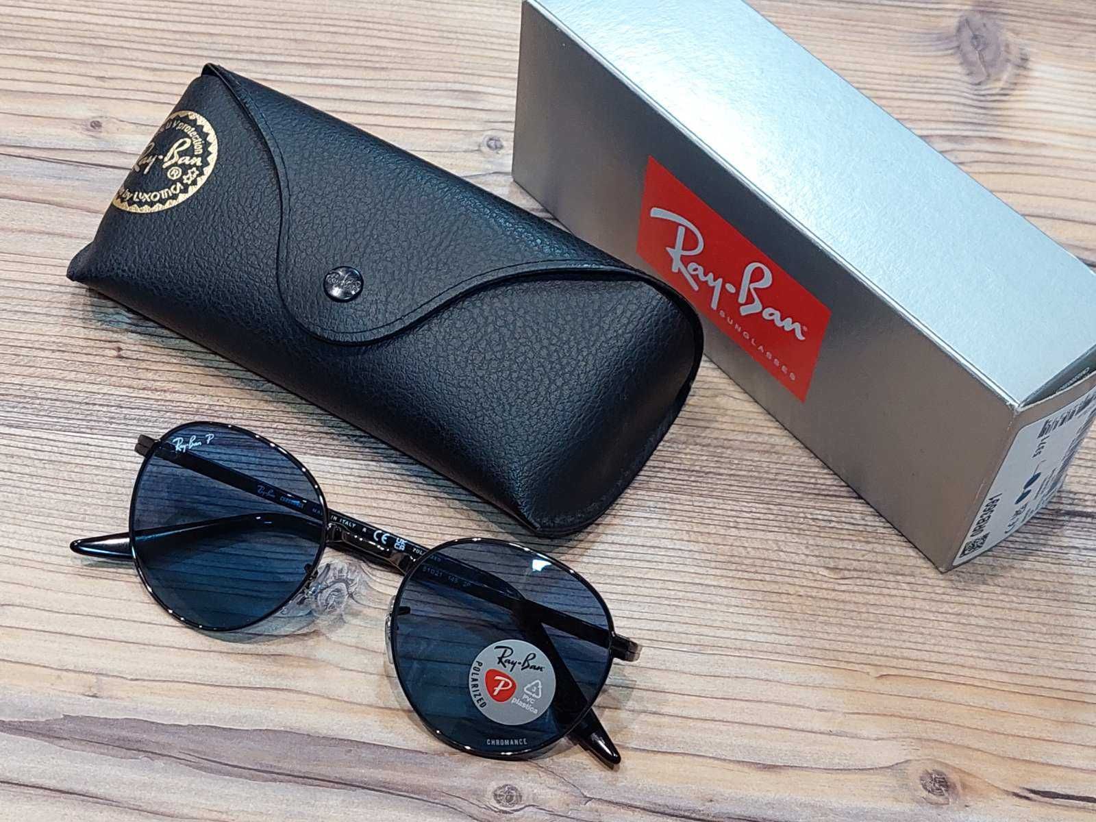 Metalowe okulary przeciwsłoneczne Gun metal RB 3691 od Ray-Ban!