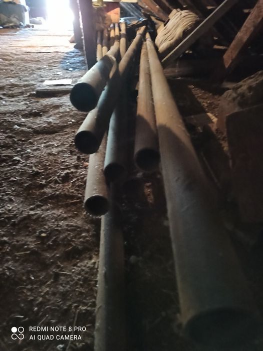Новые трубы стальные диаметр 57-3мм. 8шт. по 9.5м.