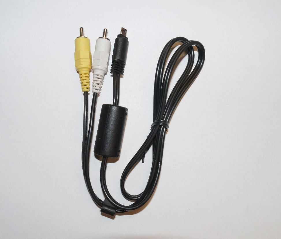 Kabel 2xRCA mini-USB 8pin/ kabel AV do kamer