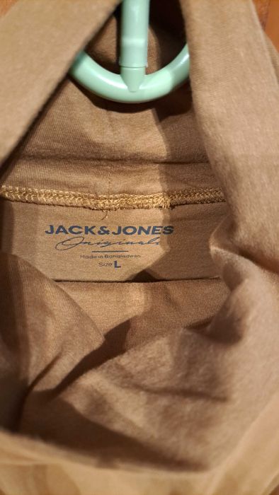 Jack & Jones – Golf Brązowy L | Klasyczny, stan dobry
