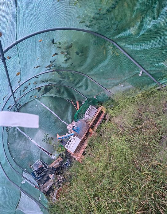 Szklarnia 15m2, Namiot ogrodowy,, Stelaż XL