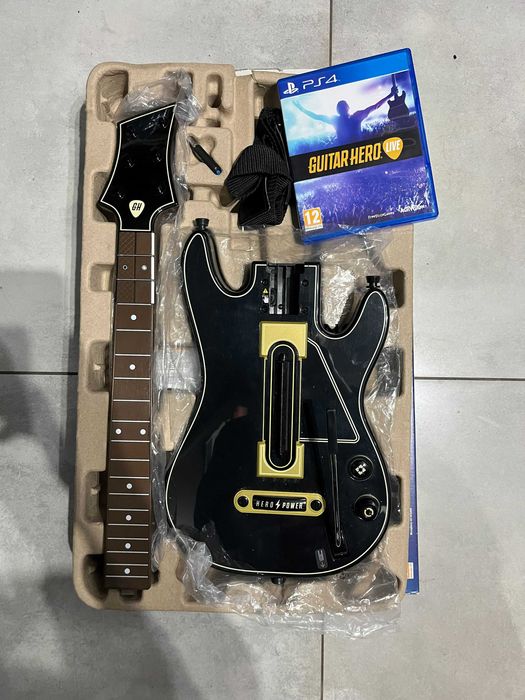 Gra PS4 Guitar Hero Live Zestaw | Używany| Gitara + Gra |