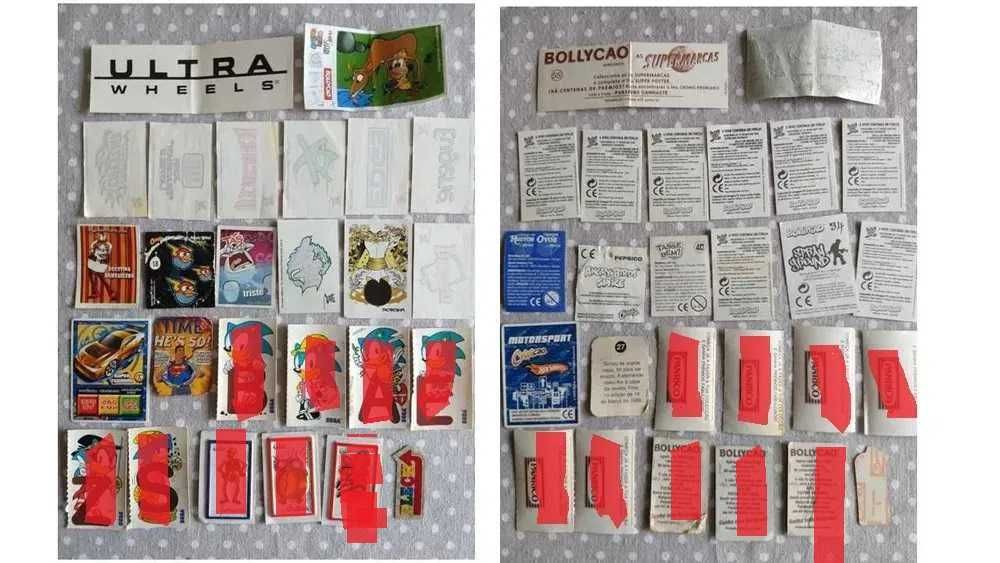 Lote cromos bollycao panrico matutano Chipicao