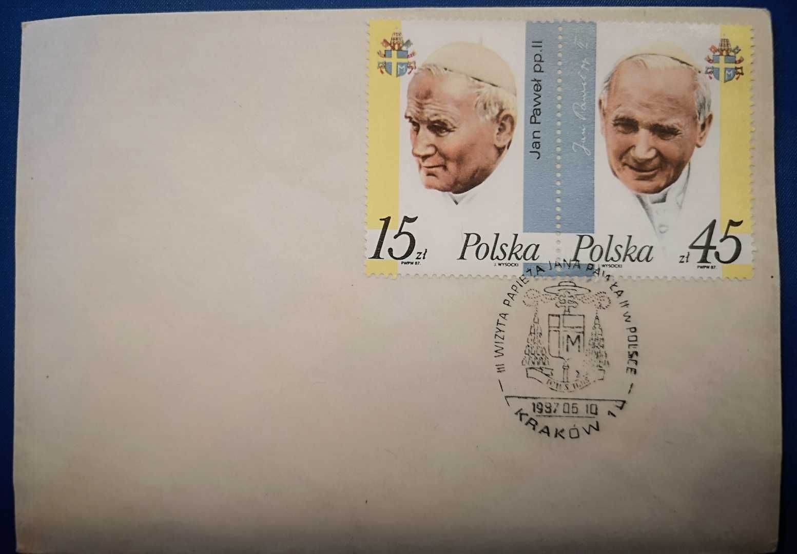 koperty okolicznościowe z Janem Pawłem II