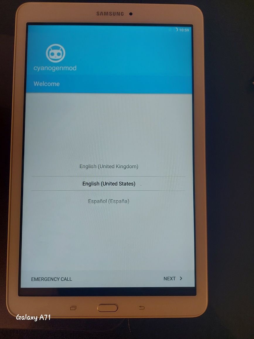 Tablet Samsung Galaxy Tab E SM-T560