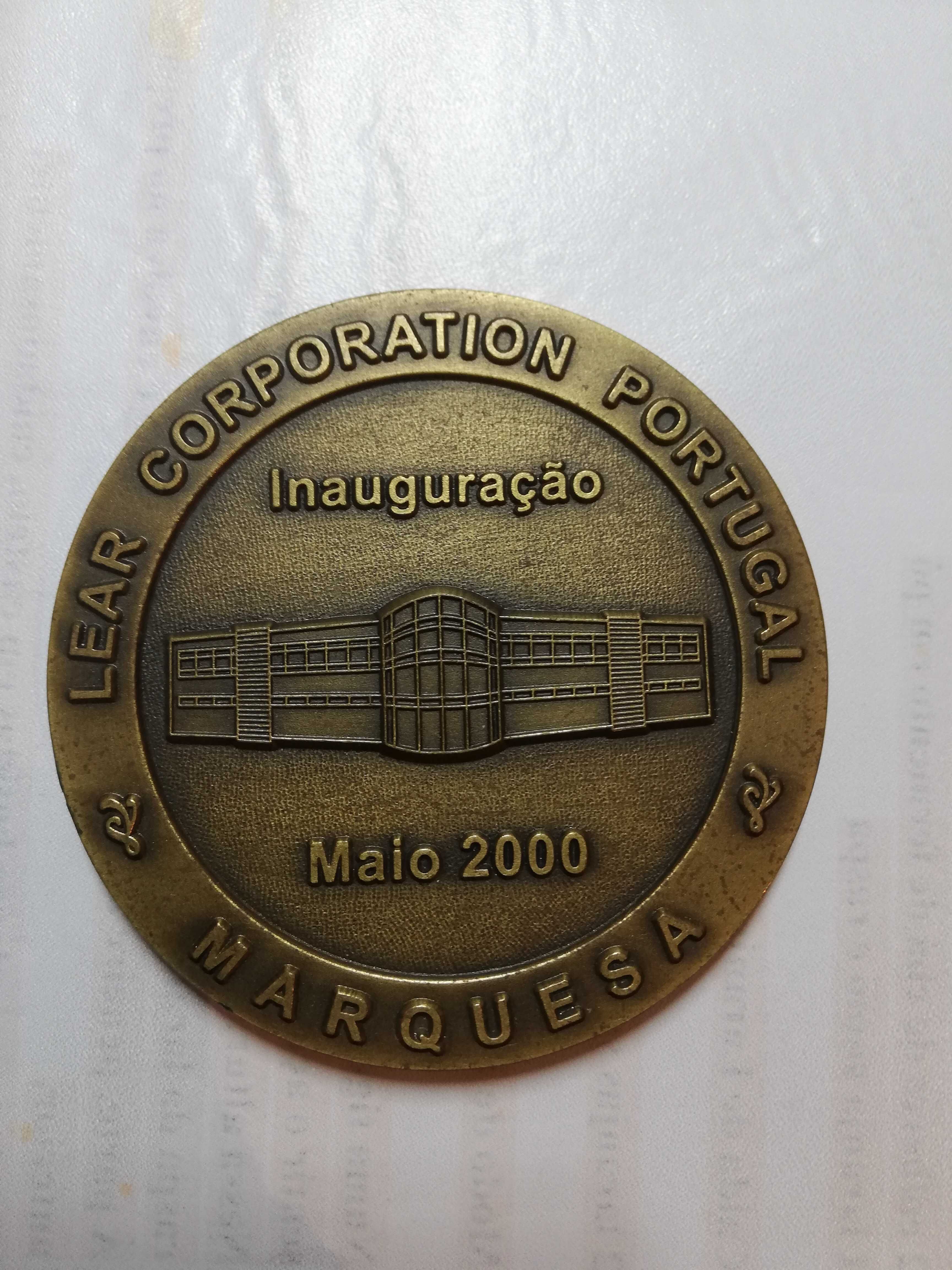 Medalha da inauguração da Lear corporation Portugal