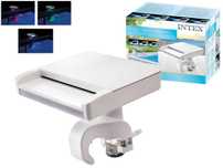 Фонтан водопад для бассейна Intex 28090 c LED подсветкой