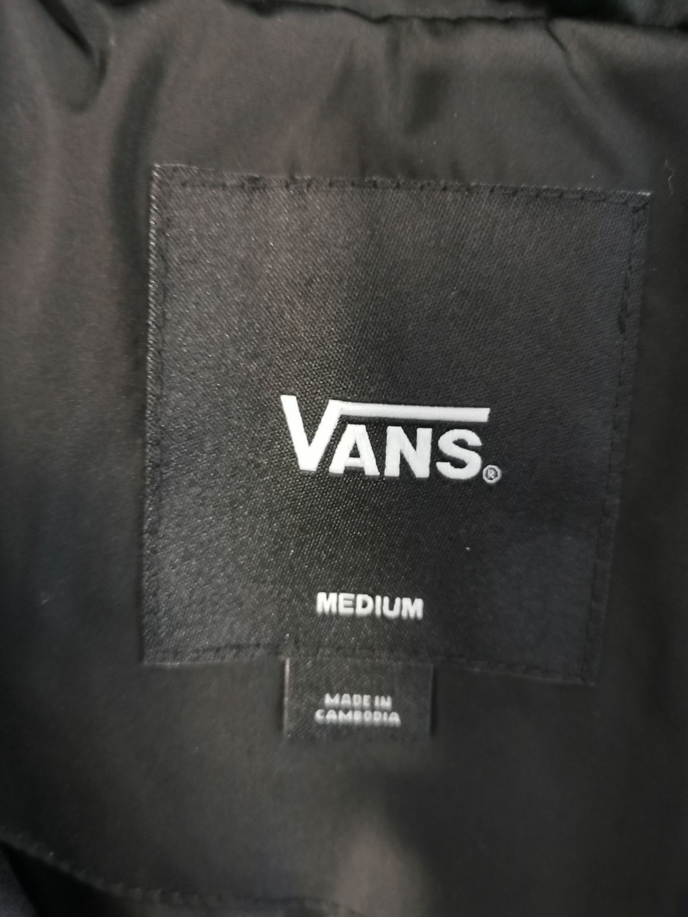 Kurtka puchowa Vans dla dziewczynki nowa z metką i