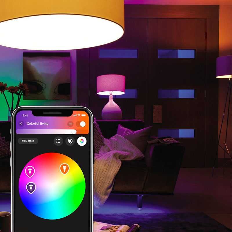 PHILIPS HUE White and Color Ambiance Starter Kit E27