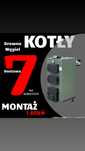 Kociol piec na drewno 5 klasa piec węgiel kotly piece do 220 m2 MONTAŻ