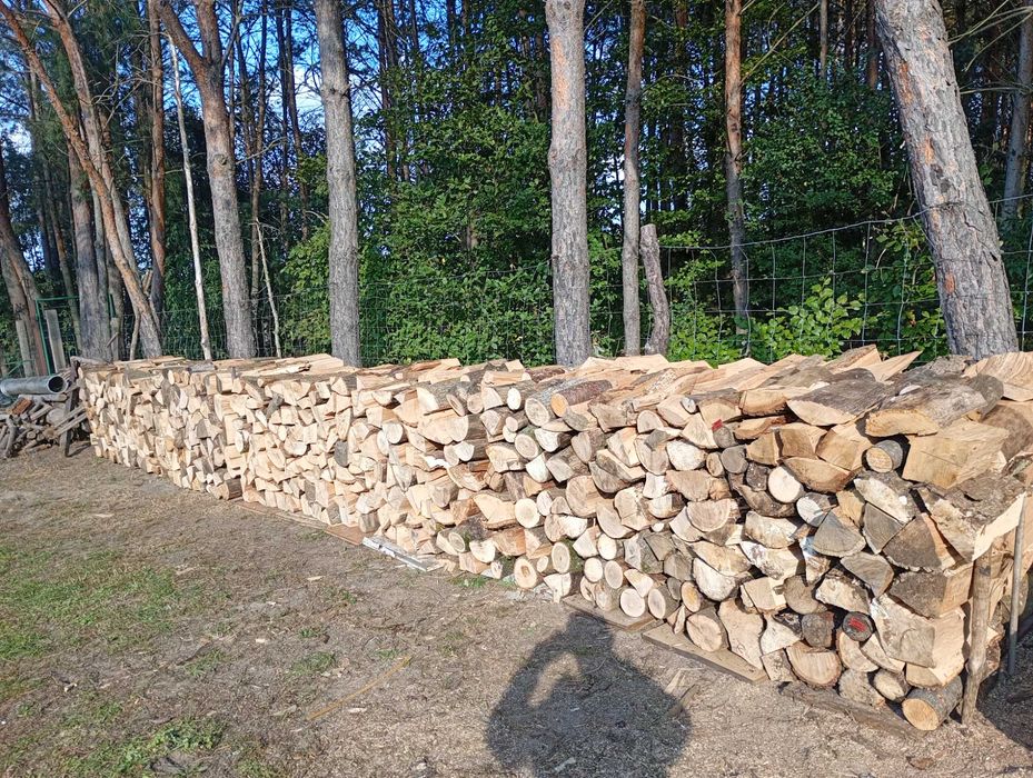 Drewno kominkowe Dąb jesion suche sezonowane