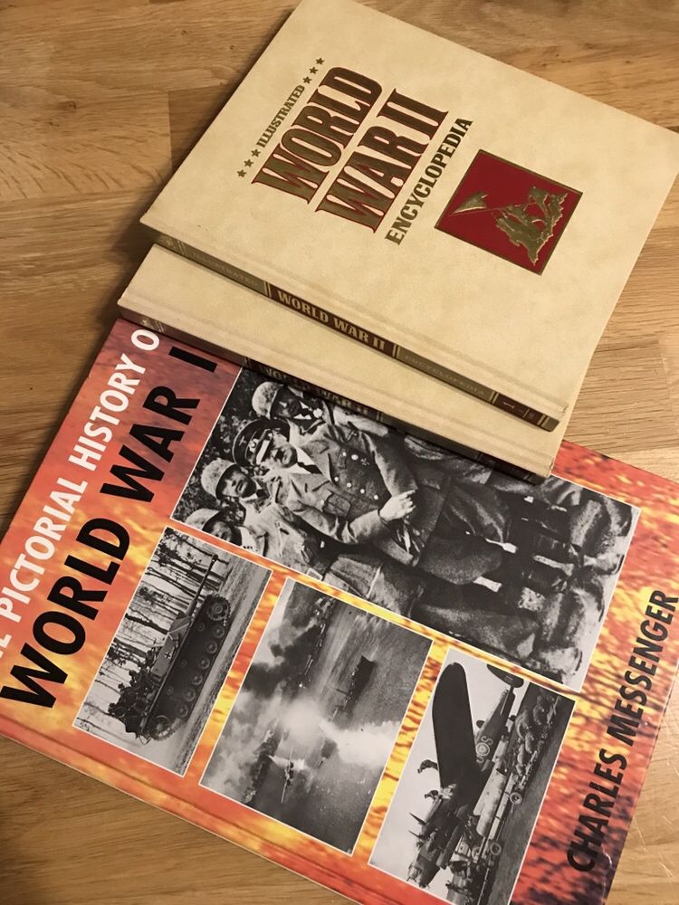 World War 2 II Druga Wojna Światowa albumy encyklopedia książki ang