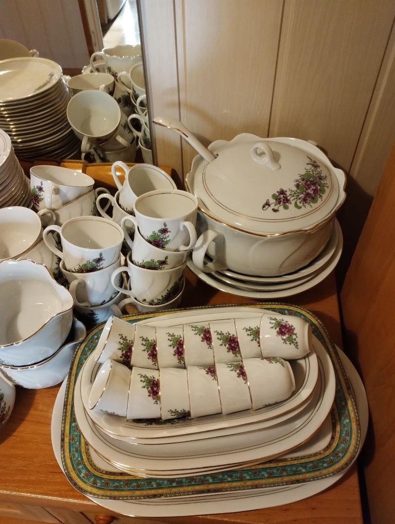 Zastawa porcelanowa porcelana Wawel Krzysztof Wałbrzych