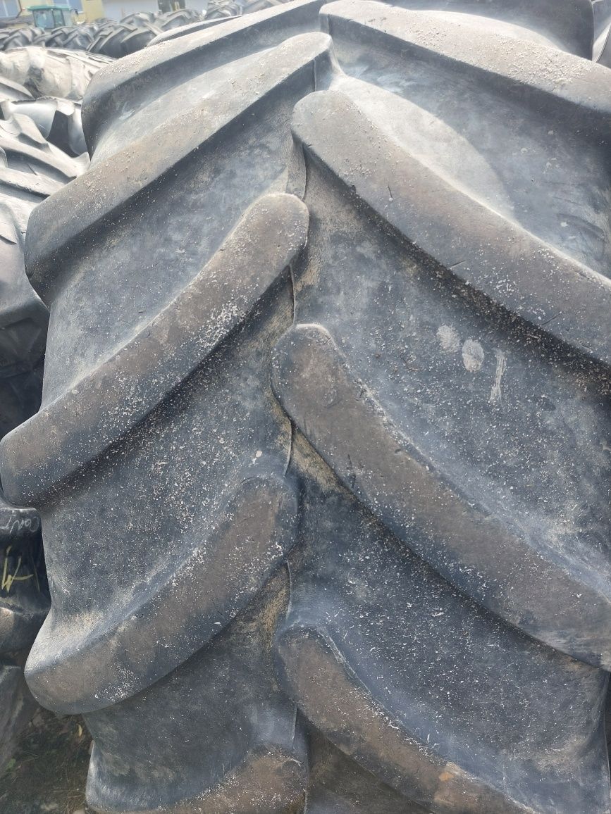 540/65R24 Firestone opony używane rolnicze para