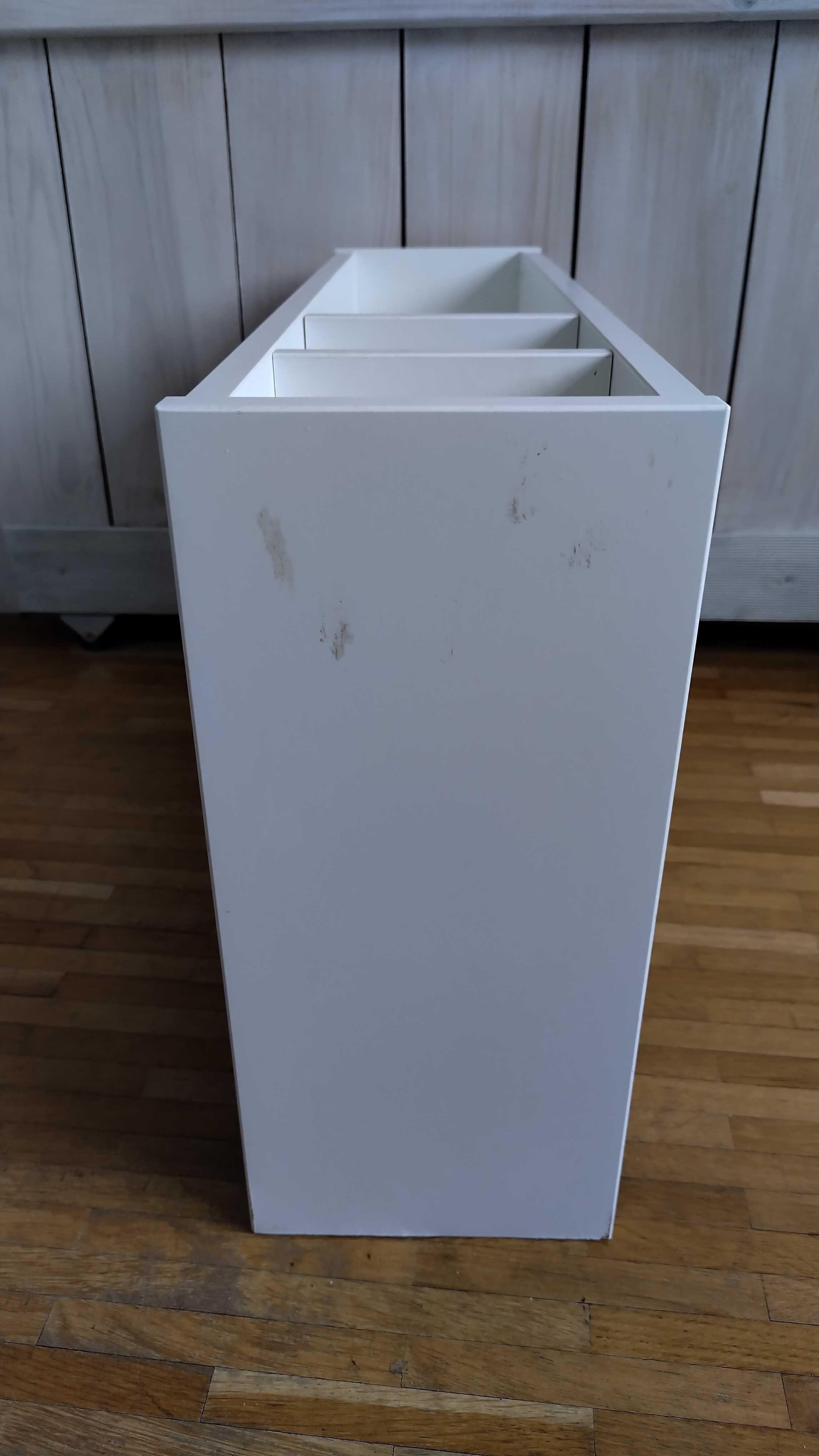 Ikea Pahl nadstawka do biurka, biała. Półka.