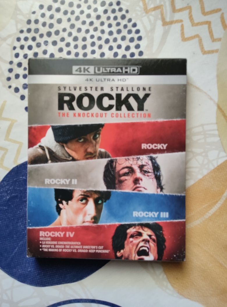 Saga Rocky the knockout collection em 4K Ultra HD