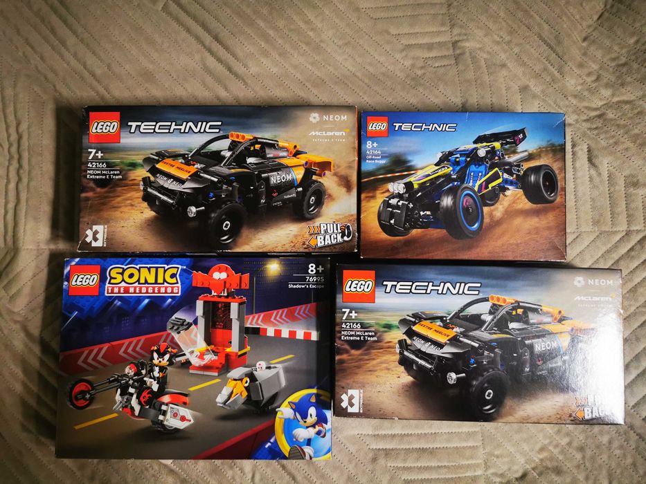 Sprzedam klocki Lego  76995, 42166, 42164