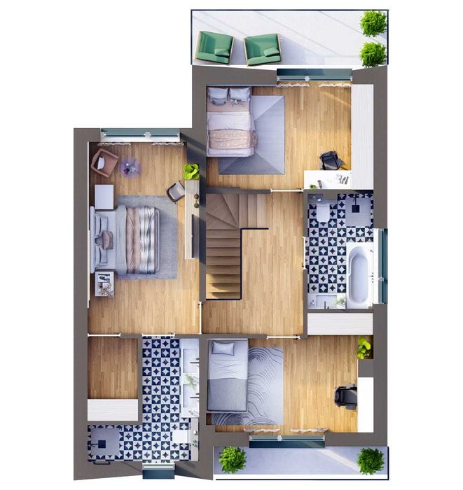 Rodzinny dom szeregowy 104m² | Blisko Warszawy | Zamieszkaj latem 2026