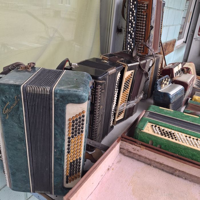 Винтажные баяна СССР