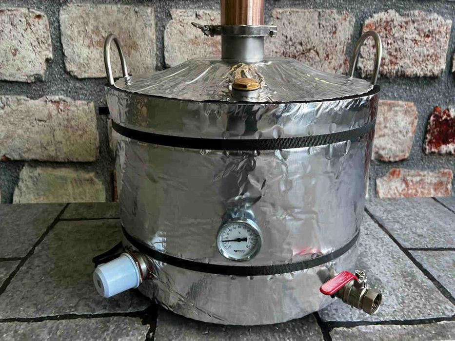 Destylator MIEDZIANY Na Prąd PotStill fi76 [Owoce, Zboża, Cukier]