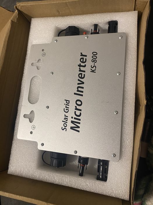 Mikroinwerter Solarny Falownik 800W Walfront Grid Tie MPPT WiFi IP65