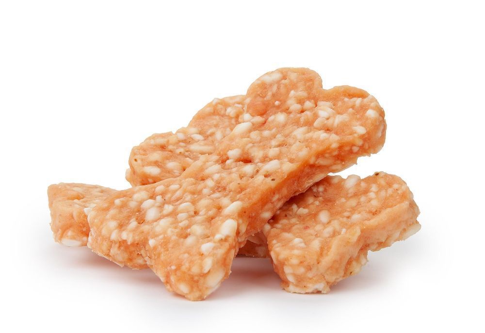 przysmaki dla psa kości - kurczak z ryżem 9cm happet dla psa
