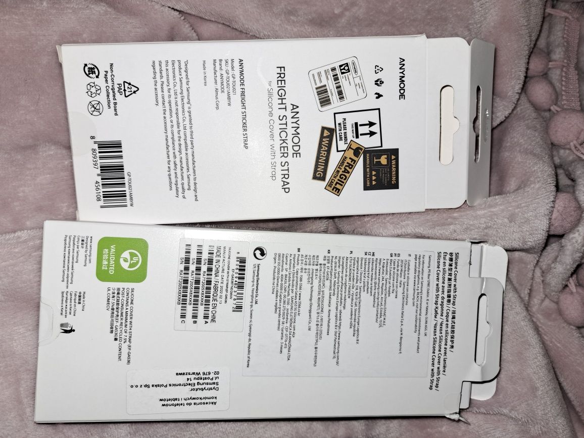 Oryginalna obudowa Samsung do Samsung Galaxy A53 z paskiem + drugi pas