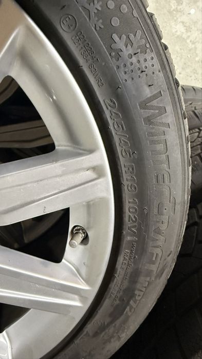Диски 5х112 r19 с зимней резиной диски ауди бмв vw skoda
