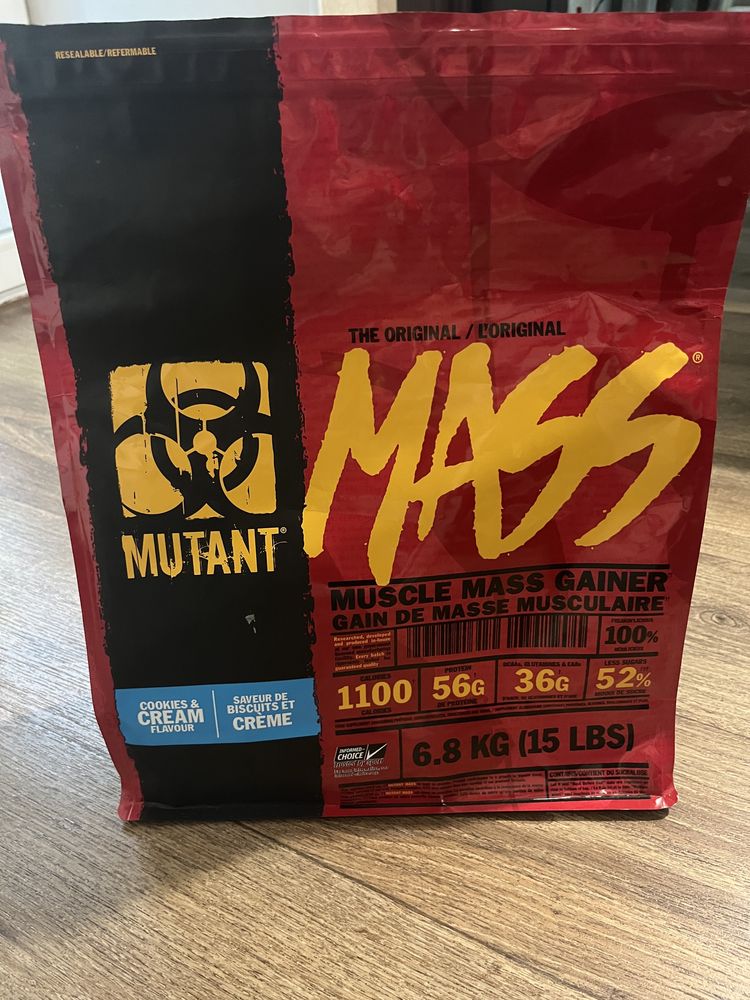 Гейнер Mutant Mass 950г Cookies Cream