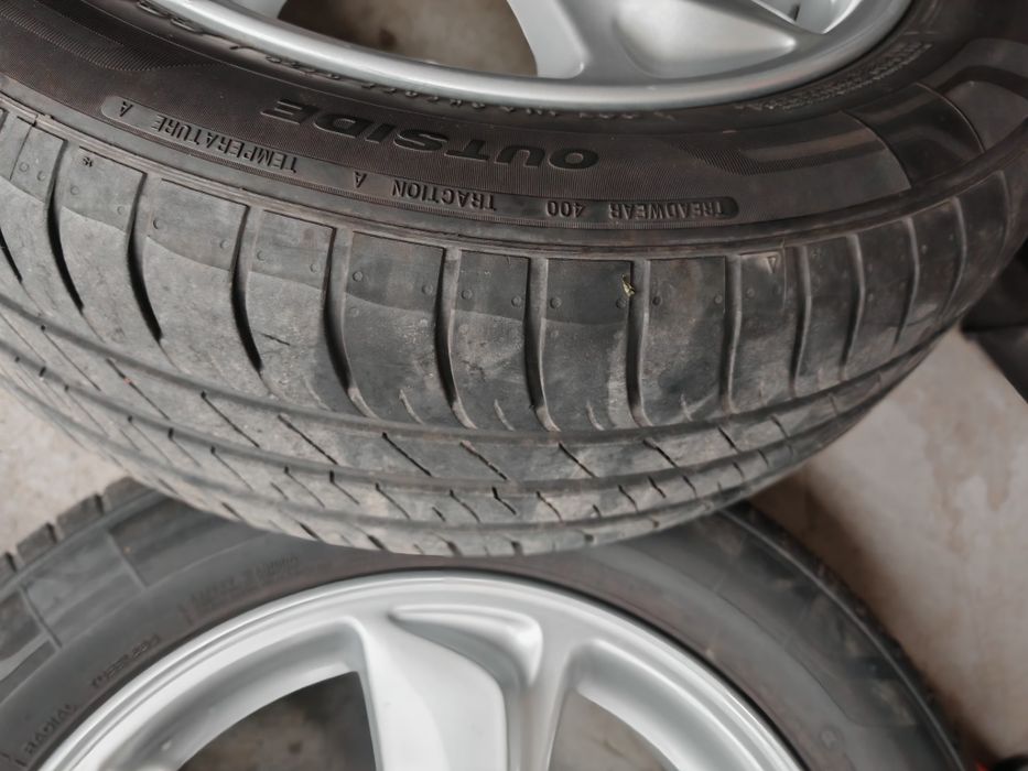 Alufelgi 16" 5x114,3 + opony letnie