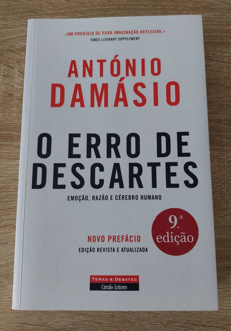 O erro de Descartes, de António Damásio. Portes incluídos.